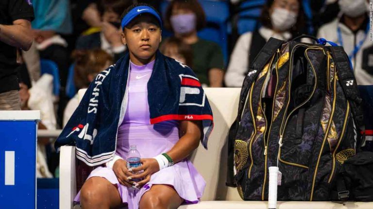 Naomi Osaka is battling illness to win the U.S. Open and Tokyo Grand Slam